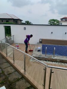 Cleaning Outside