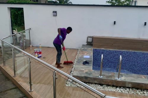 Cleaning Outside